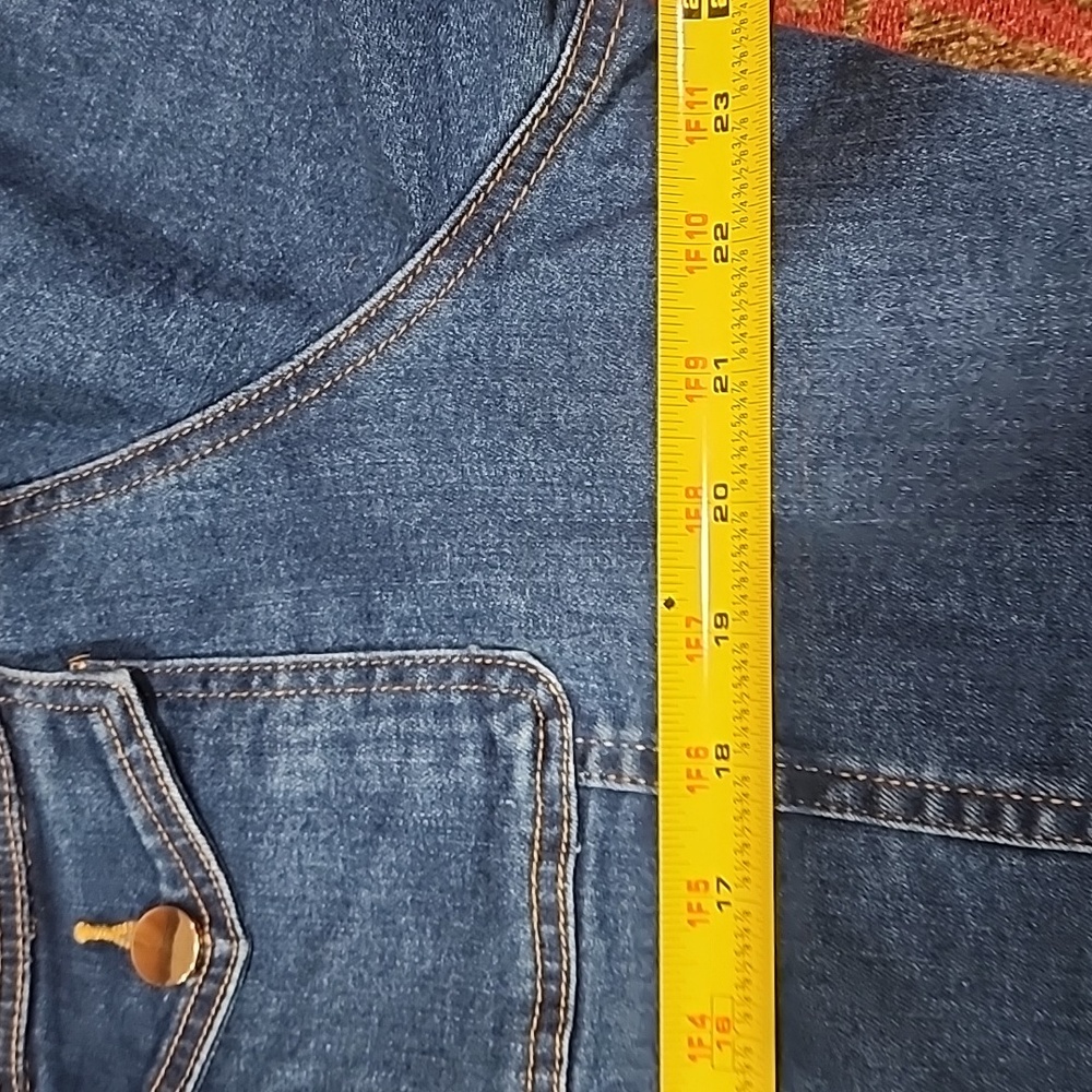 DENIM JACKET BY AVENUE SIZE 18 - Picture 7 of 8